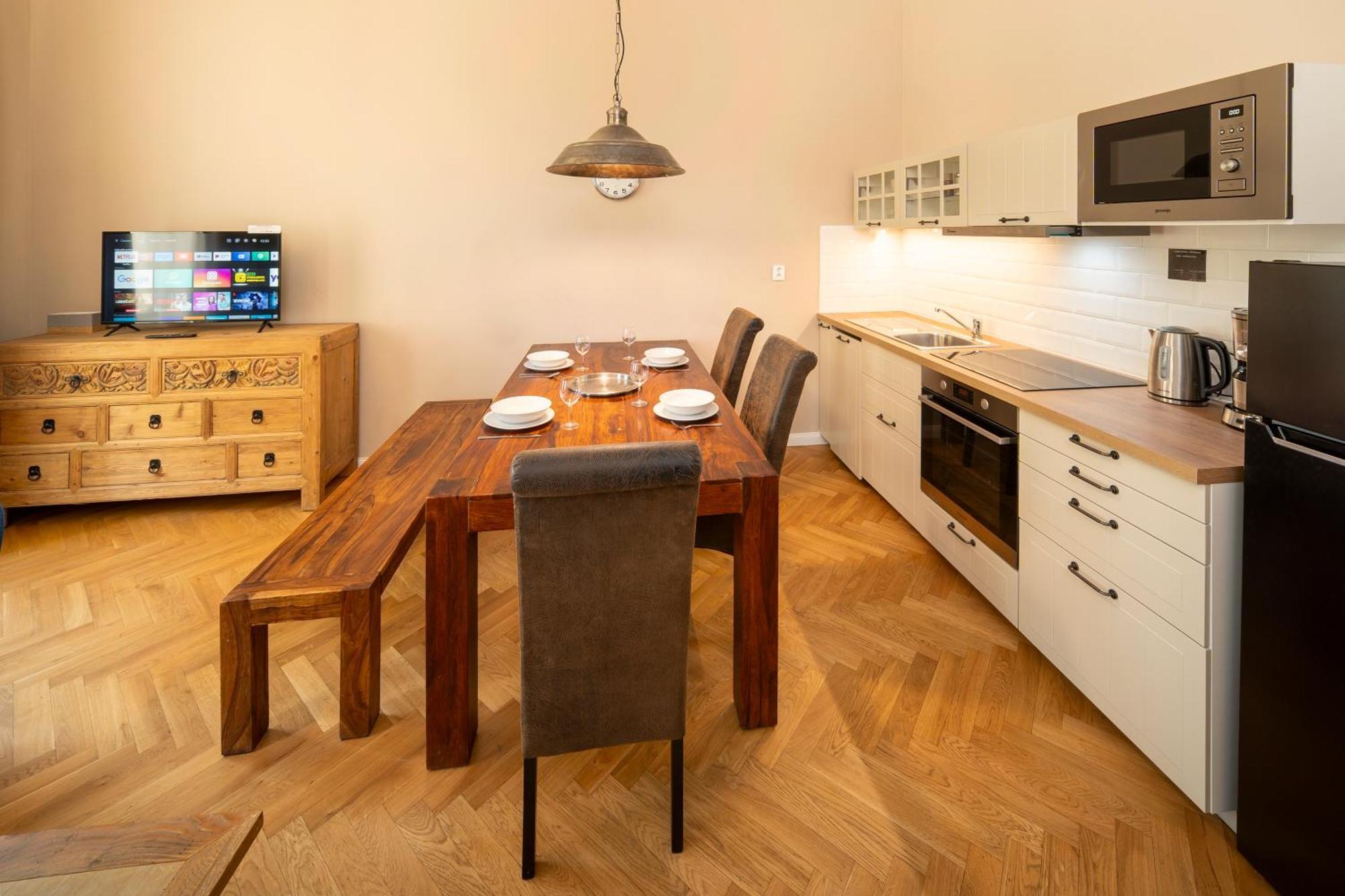 Apart Hotel Zborovska Prague Luaran gambar
