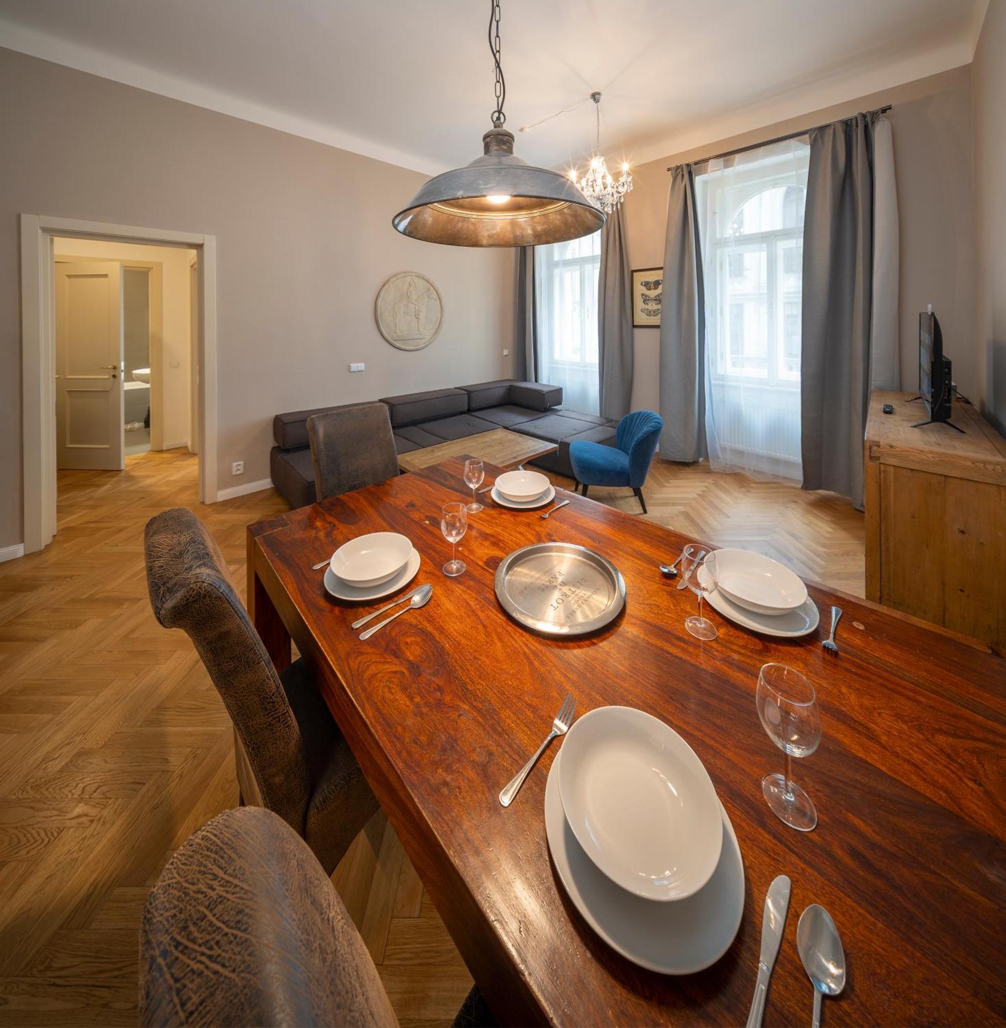 Apart Hotel Zborovska Prague Luaran gambar